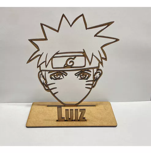 DISPLAY MDF SIMBOLO NARUTO MOD 3 - Lembrança Chique