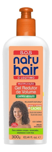  Gel Redutor De Volume S.o.s Controle Absoluto Natuhair