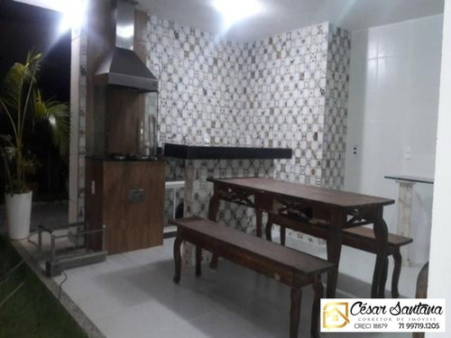 Imagem 3 de 20 de Casa Alto Padrão - Condomínio Encontro Das Águas - Lauro De Freitas - Ca00404 - 33443744
