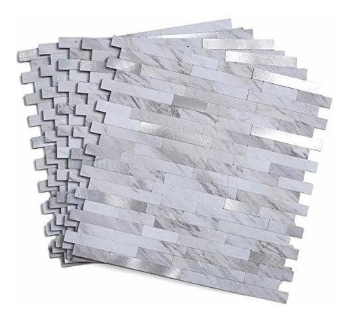 Paneles 5 Losetas 11.5 × 11.7 Azulejo Para Salpicaduras