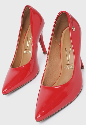 Tacones Zapatos Vizzano Reptil Color Rojo Tacones Zapatos Vizzano Reptil Color Rojo