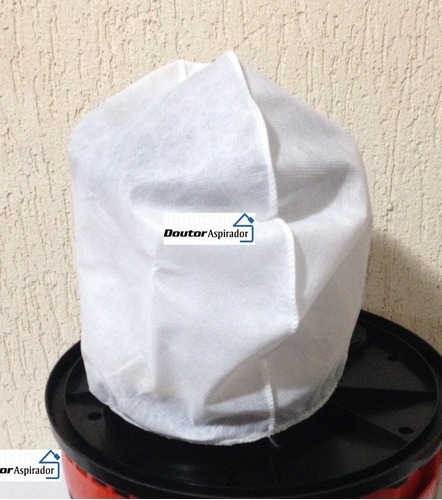 1 textil filtro de tela bolsa adecuado para Einhell BT-VC 1250-2 filtro 