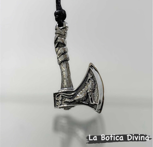 Dije Hacha Vikinga En Plata 950