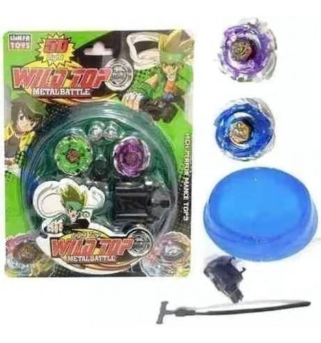 Beyblade 2 Blay Blade Tornado Speed Top Beibleide + Arena X