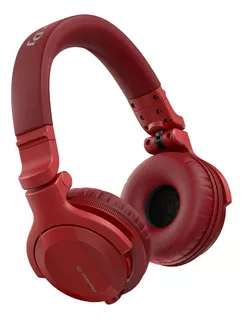Audífonos inalámbricos Pioneer DJ HDJ-CUE1BT rojo