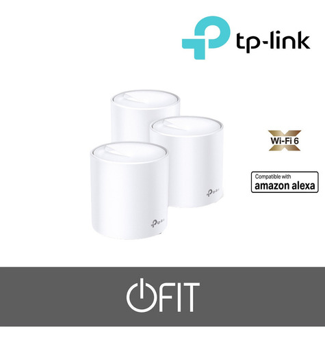 Sistema Mesh Tp-link Deco X20 Wifi 6 Ax1800 3-pack