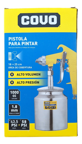 Pistola Para Pintar De 1000cc