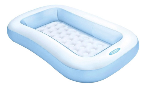 Imagen 1 de 7 de Pileta Inflable Rectangular Intex 57403 166x100x28cm 102l