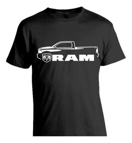 Remera Dodge Ram 1500 2500 Hemi Algodon