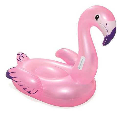 Boia Inflável De Piscina Para Crianças Flamingo Luxo Bestway