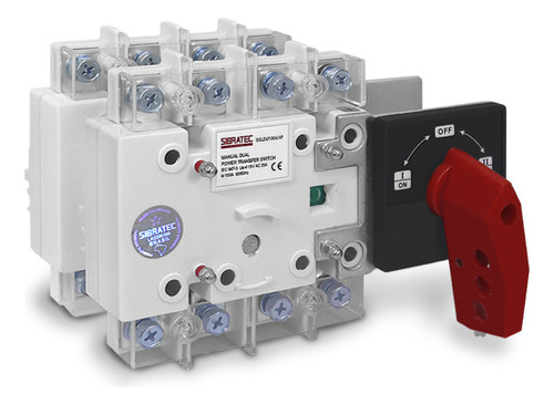 Chave Transferência Manual Rede/gerador 4p Tetrapolar 100a