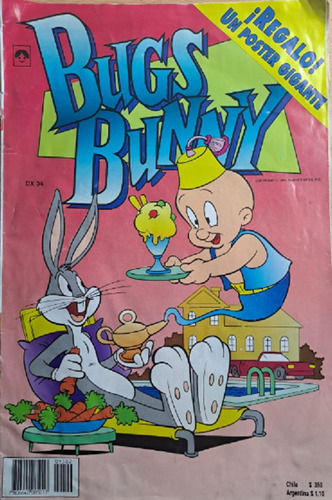 Bugs Bunny Revsita Nª 4 Año 1993 Pincel
