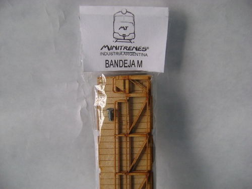 Imagen 1 de 7 de Nico Bandeja Autos Mitre Lat Ret Kit Fibrofacil H0 (mnt 61)
