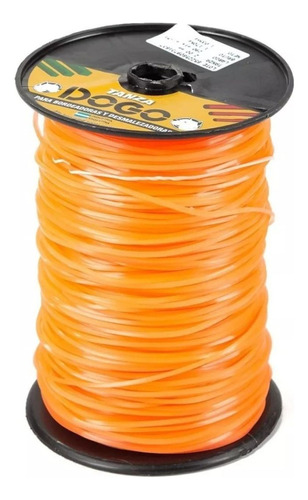 Tanza Cuadrada 3,0 Mm Nylon Bobina 1 Kg Bordeadora Dogo