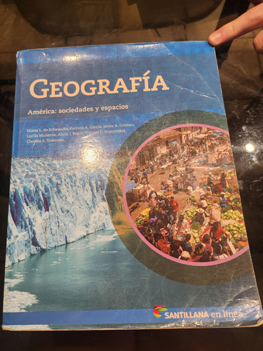 Libro De Geografía. América: Sociedades Y Espacios 