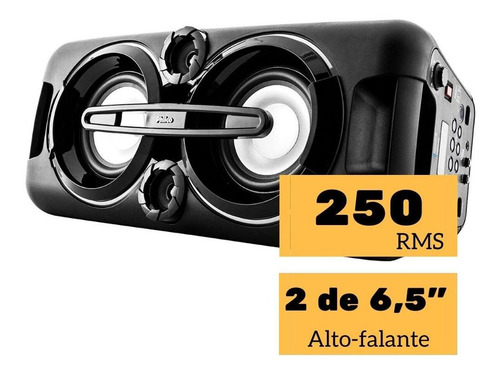 Caixa De Som Amplificada Subwoofer Mp3 Usb Philco Pcx 5001n
