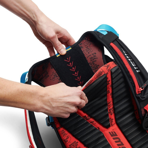 Mochila Mtb/moto Hajker 24 Carbon Negro Uswe Original