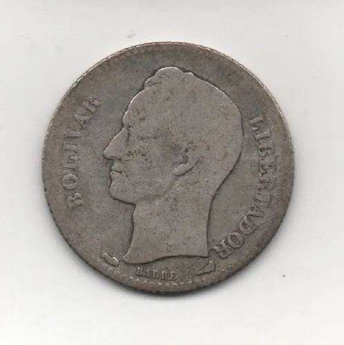 Moneda De 1 Bolivar De 1912 (Usado)