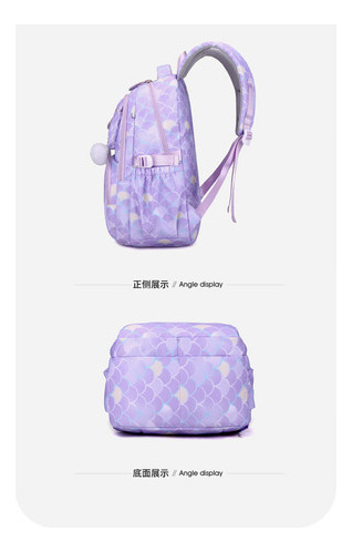 1 Mochila For Niños De 1º A 6º De Primaria, Ligera E Impermeable.