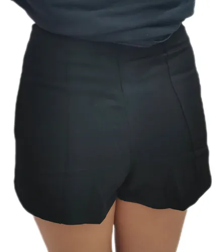 Short de fiesta tiro alto deals