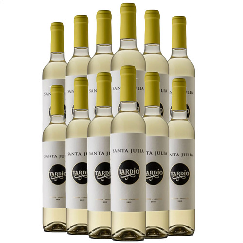 Vino Santa Julia Tardio Blanco 500ml - Caja X12 Botellas 