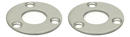 Base Roseta Brida Para Tubo Caño De 38.1 Acero Inoxidable