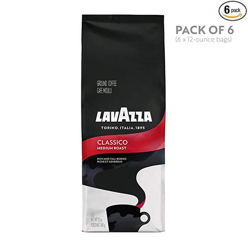 Blend Classico Lavazza Café Molido, Medio Asado, Bolsas De 1