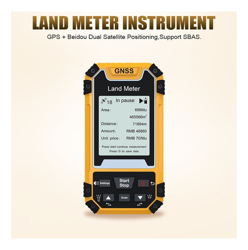 Medidor De Tierra Gps S1, Medidor De Área Gps, Medidor De