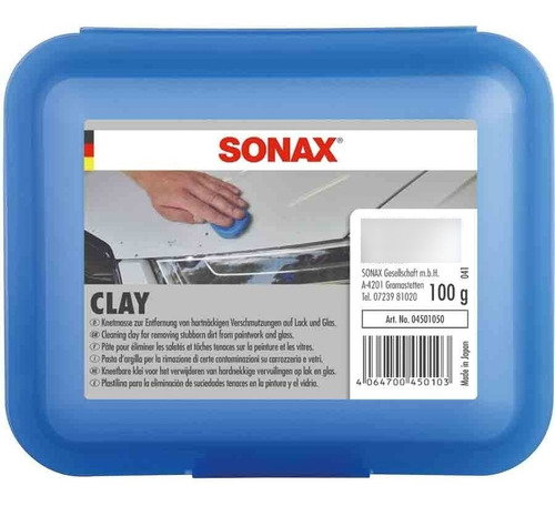 Sonax Plastilina Descontaminadora Arcilla Clay 75581 100gr