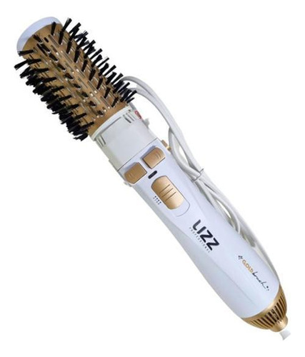 Escova Rotativa Lizz 3em1 Escova Seca Modela 110v Gold Brush