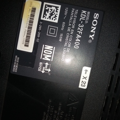 Lcd Sony Bravia De 32 Hdtv Con Sistema De Audio Dolby 5.1