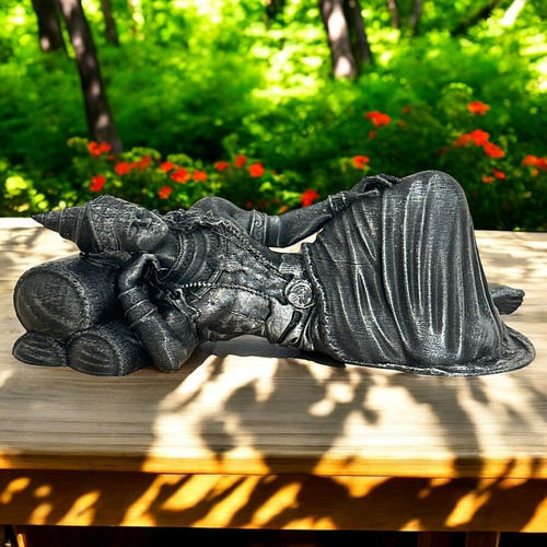 Figura Shiva Descansando Decoración Oriental Almabuddha Plateado