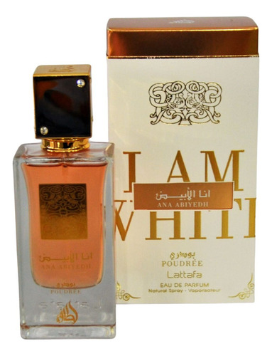 Perfume Lattafa Ana Abiyedh I Am White Poudree Edp 60ml