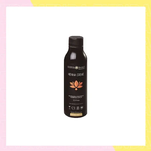 Tinta Henna Crema Profesional Surya 200 Ml Castaño Oscuro