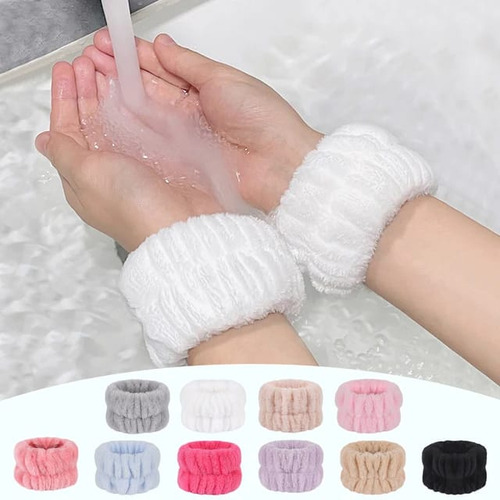 Pulseiras De Pulso Com Toalha De Lavagem Par