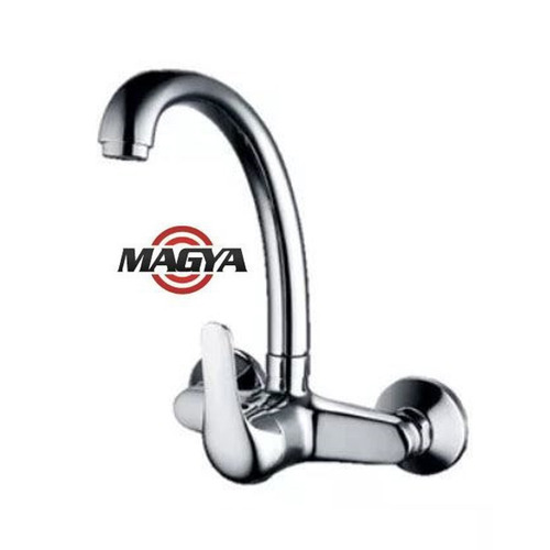 Monocomando Pared Cocina Magya 20cm Pico Alto 3años Garantía
