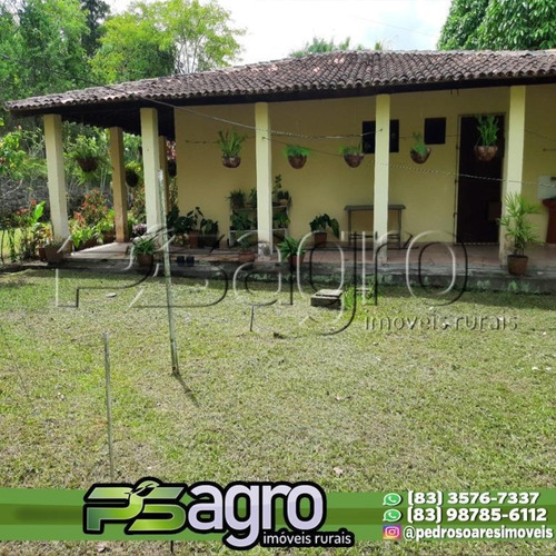 Chácara À Venda, 10 Hectares Por R$ 980.000 - Centro - Alhandra/pb - Ch0015