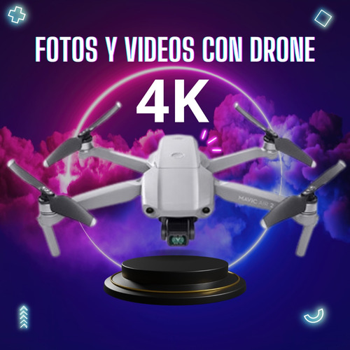 Fotos Videos Con Drone Profesional - Filmacion Drone 4k