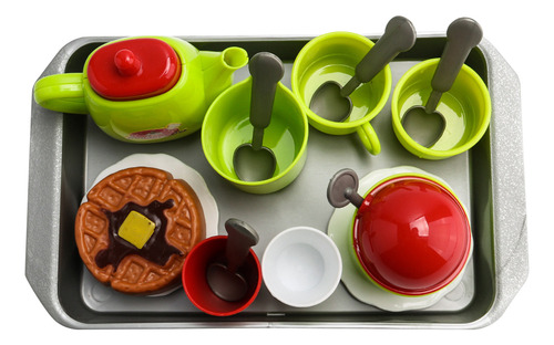1 Juego De Teteras De Juguete, Juego De Tazas De Té, Muebles