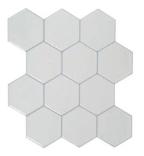 Ceramico Hexagonal Blanco Autoadhesivo Muresco 16592