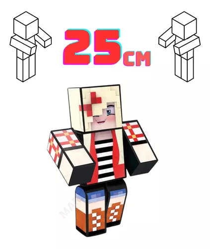 Boneco Authentic Games 25cm Minecraft – 3031215 - Algazarra Brinquedos -  Real Brinquedos