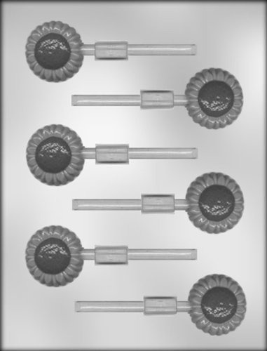 Molde - Ck Products 1-1-2  Sunflower Sucker Chocolate Mold