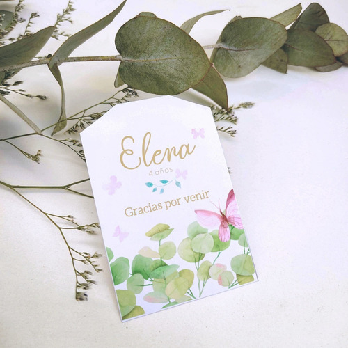 Imagen 7 de 7 de Kit Imprimible Mariposas Personalizado