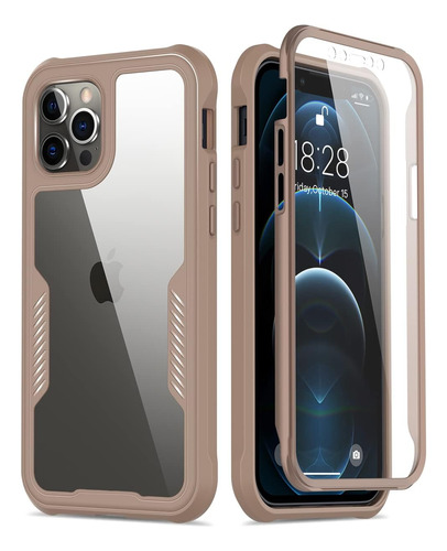 Funda Funmiko Para iPhone 12 Pro Max Brown