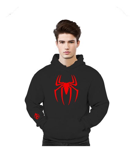 Poleron Spiderman Hombre Araña  Avengers Talla Grande Xxl