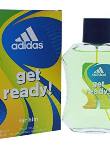 Imagen 2 de 2 de Perfume adidas Get Ready Caballero Original 100ml