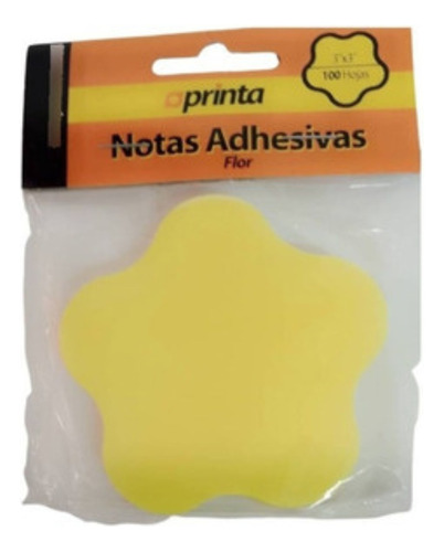 Notas Adhesivas Amarillo Neón 3 X3  100hojas (2 Und)