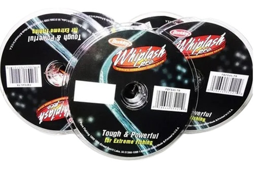 Multifilamento Berkley Whiplash Pro X 100 Mts Oferta