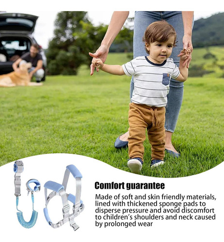 Arnés Pulsera De Seguridad Para Niños 2m Anti Pérdida 2 En 1