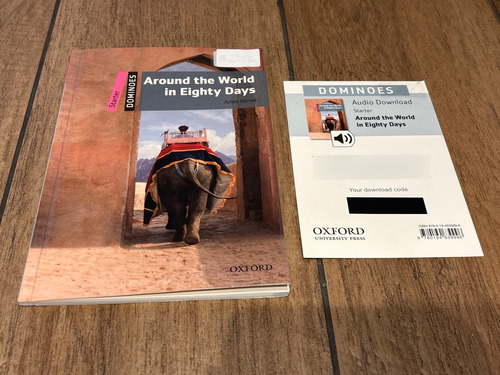 Libro Around The World In Eighty Days - Jules Verne - Oxford (Usado)